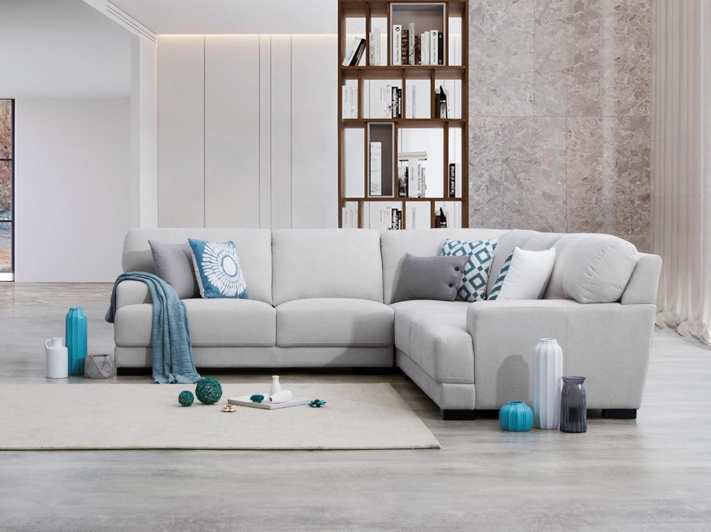 Volante Fabric Corner Lounge Option A 2