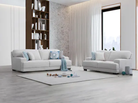 Volante Fabric Sofa Suite 3 + 2