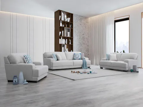 Volante Fabric Sofa Suite 3 + 2 + 1
