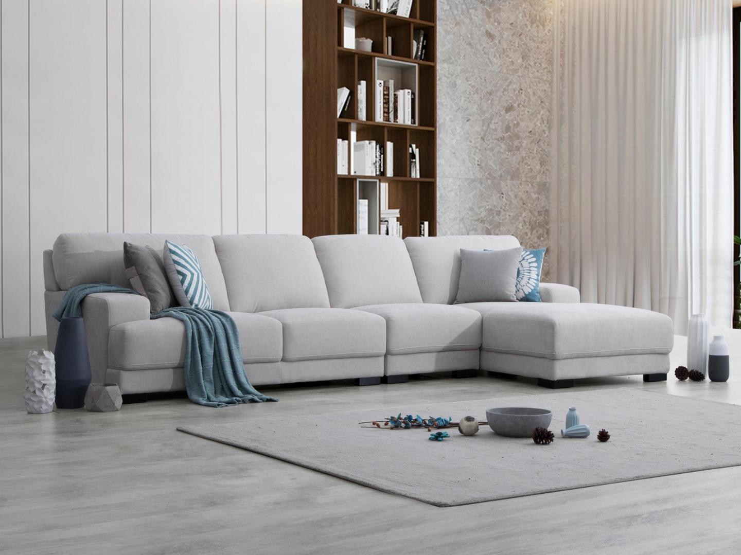 Volante Fabric Chaise Lounge Option B 2