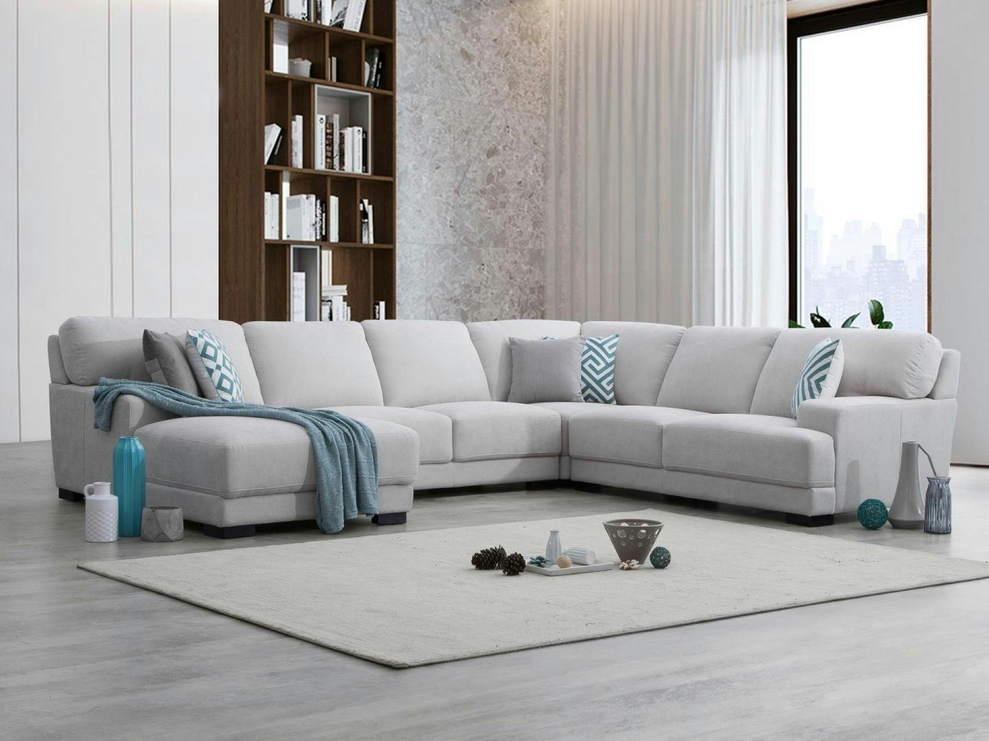 Volante Fabric Modular Lounge Option A