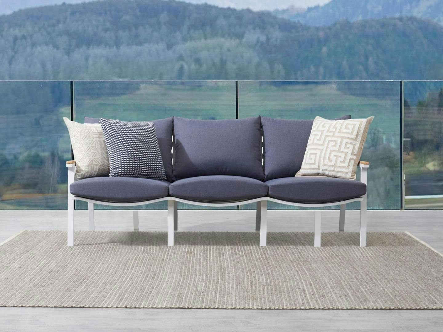 Venice Outdoor Three Seat Sofa