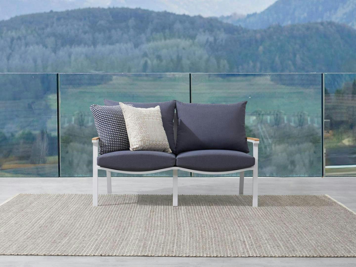 Venice Outdoor Two Seat Sofa