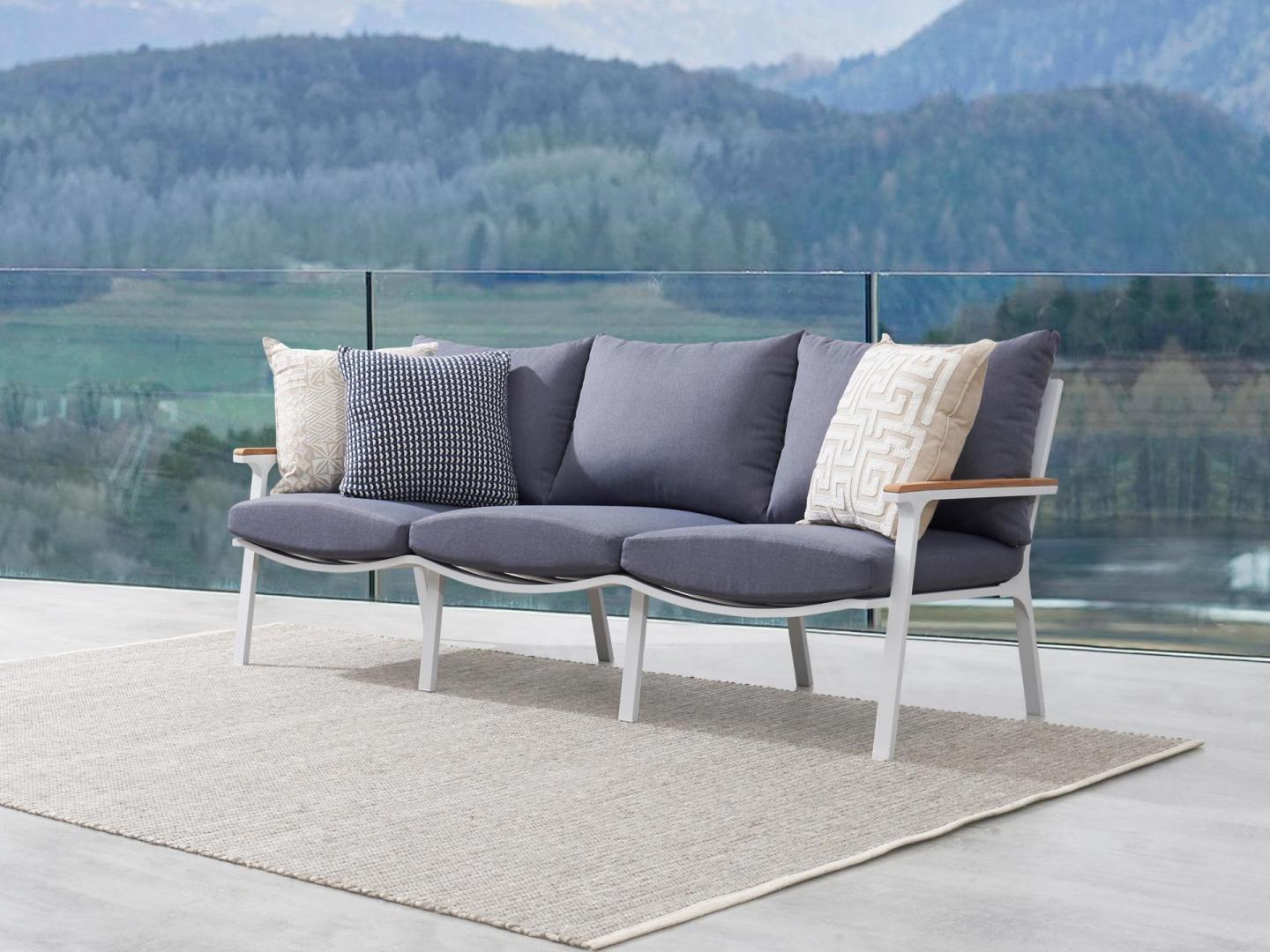 Venice Outdoor Three Seat Sofa 2