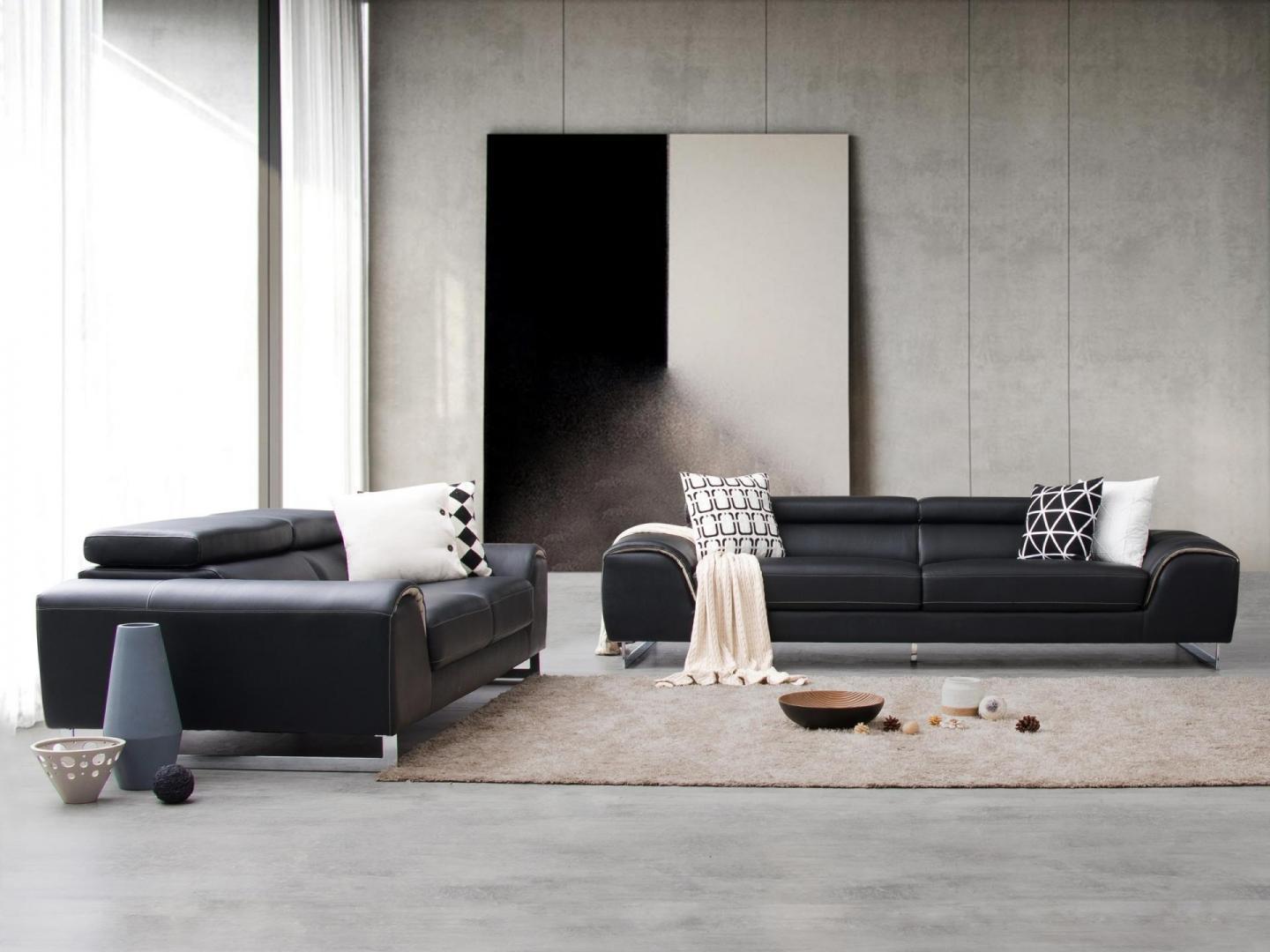 Cleo Leather Sofa Suite 3 + 2