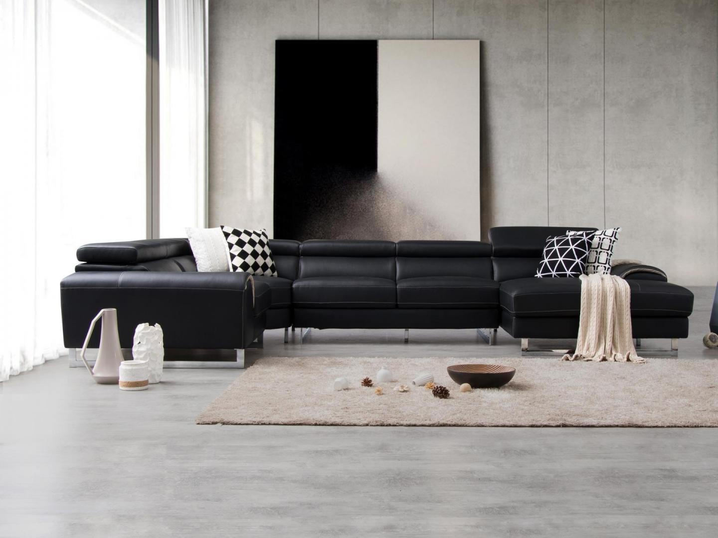 Cleo Leather Modular Lounge Option C 4