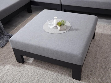 Wicker Ottoman