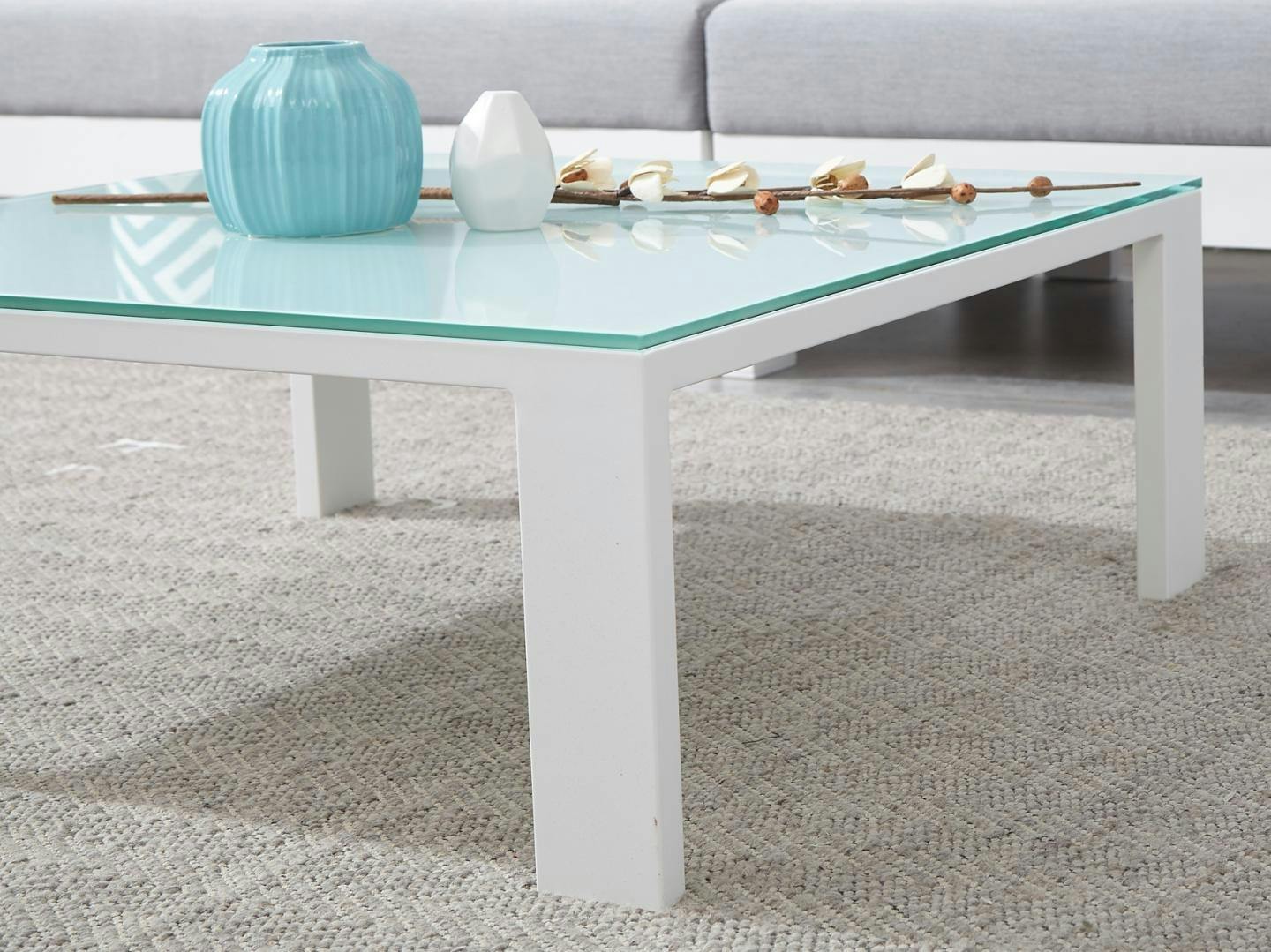 Lavi White Outdoor Coffee Table