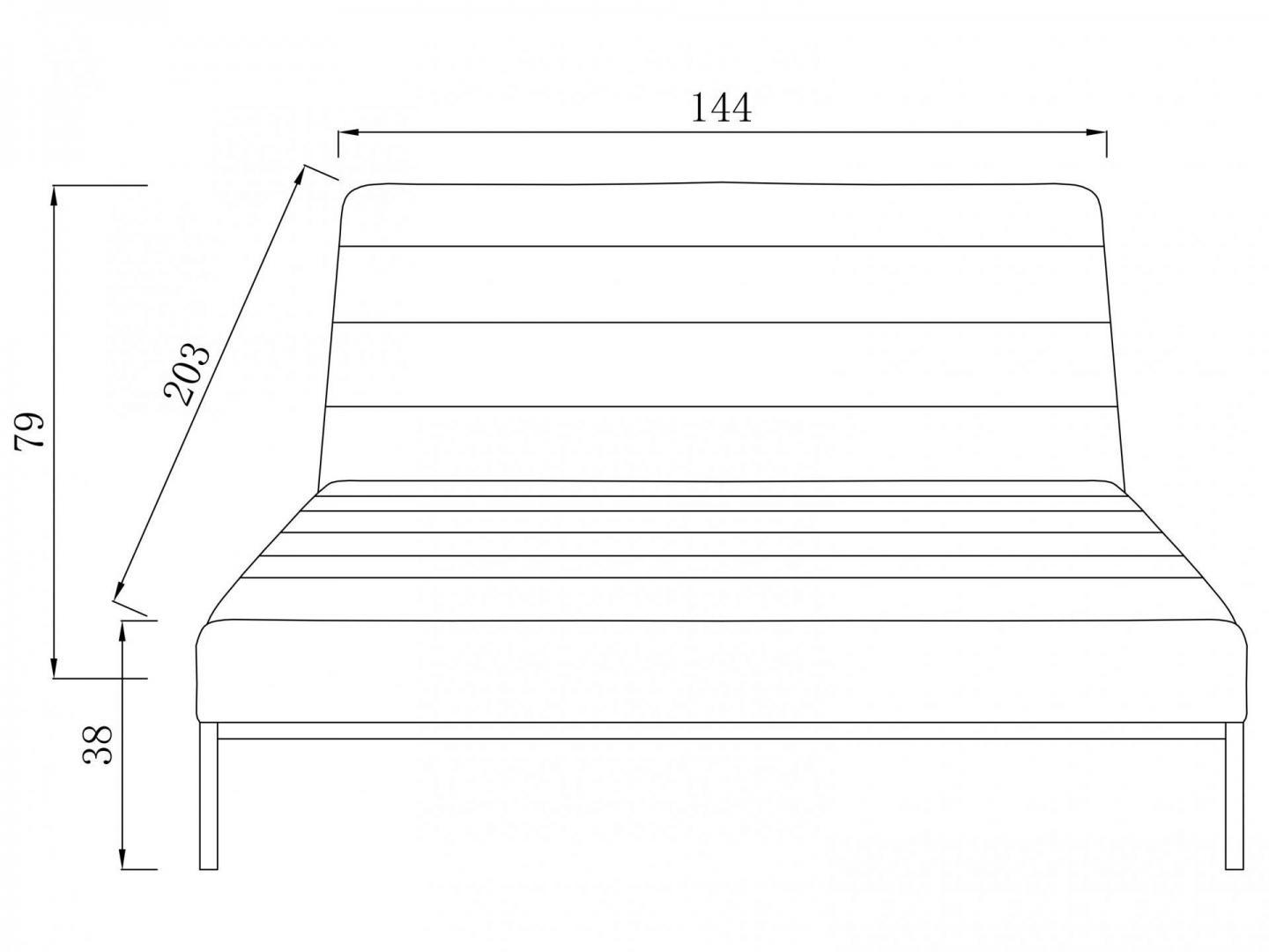 New Noosa Black Outdoor Fabric Double Sun Lounge 14
