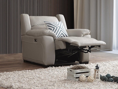 Cardiff Leather Recliner Armchair 3