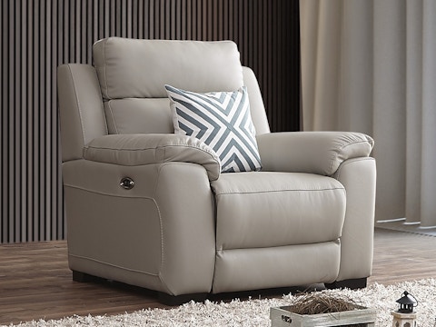 Cardiff Leather Recliner Armchair 2