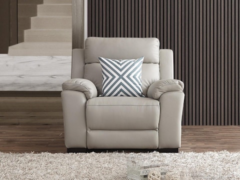 Cardiff Leather Recliner Armchair 1