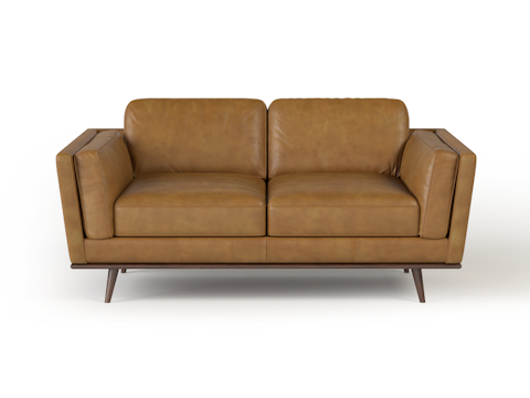 Sven Leather Two Seater Sofa 1