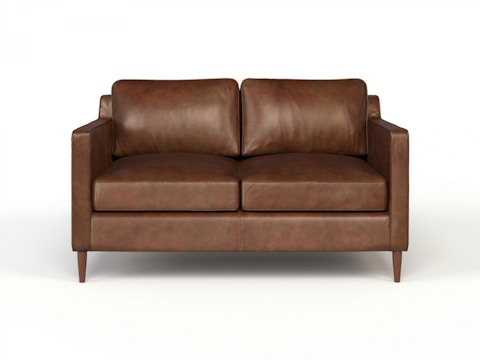 Oskar Leather Two Seater Sofa 2