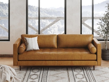 Hugo Leather Sofa Collection