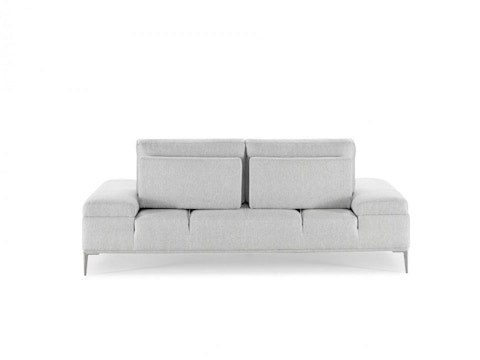 Karina Fabric Two Seater Sofa Gray 9