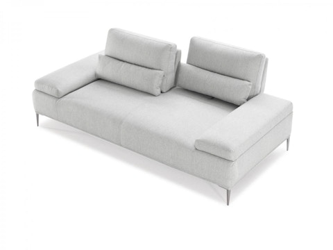 Karina Fabric Two Seater Sofa Gray 8
