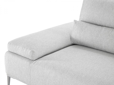 Karina Fabric Two Seater Sofa Gray 10