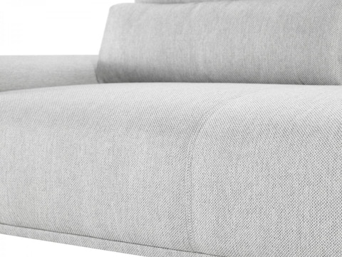 Karina Fabric Two Seater Sofa Gray 13