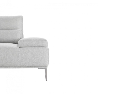 Karina Fabric Two Seater Sofa Gray 14