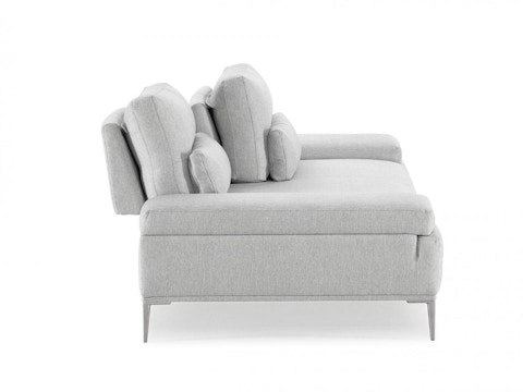 Karina Fabric Two Seater Sofa Gray 7