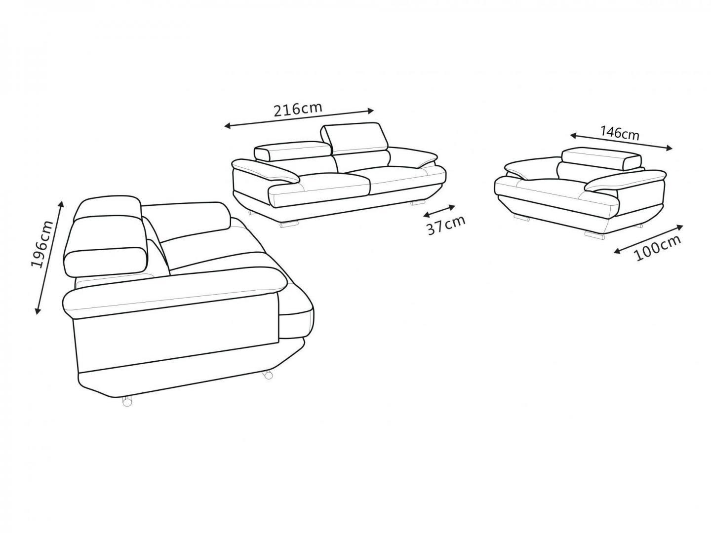 Lexington Leather Sofa Suite 3 + 2 + 1 8