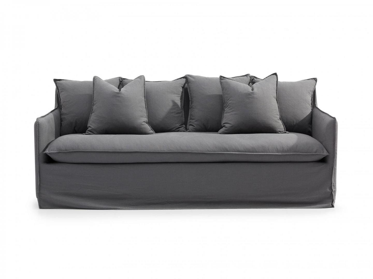 Coco Fabric Three Seat Sofa 11