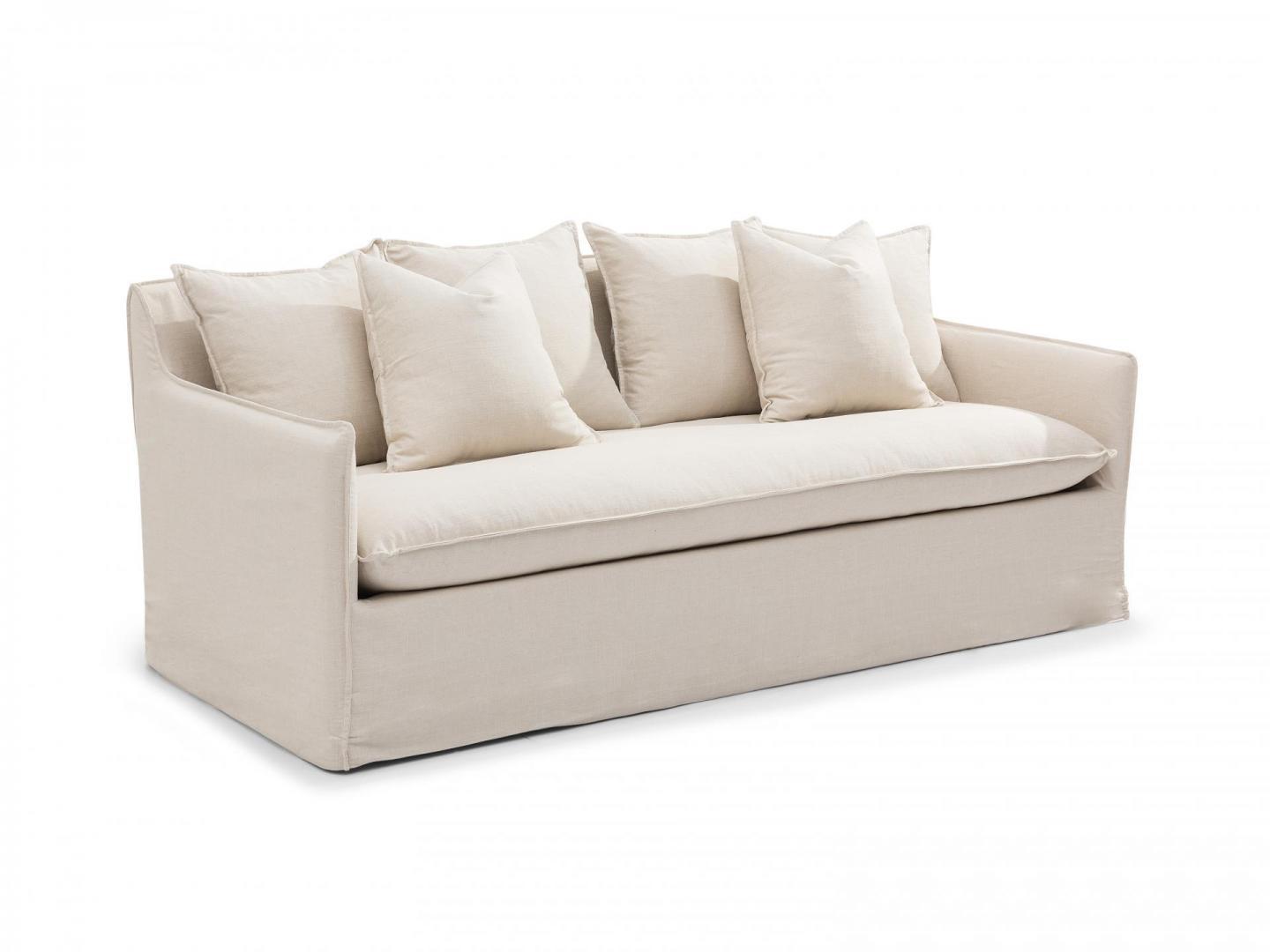 Coco Fabric Three Seat Sofa 8