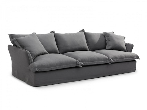 Adele Fabric 4 Seater Sofa 7