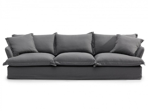 Adele Fabric 4 Seater Sofa 5
