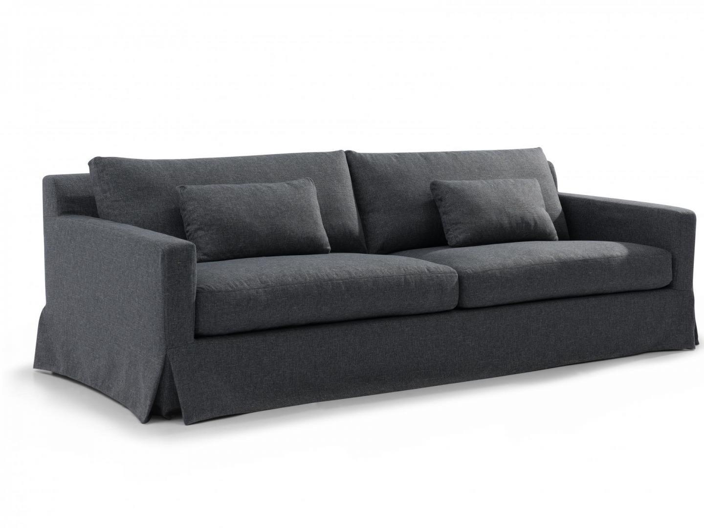 Jules Fabric Three Seat Sofa 8