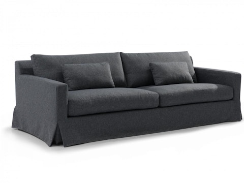 Jules Fabric Three Seater Sofa 8