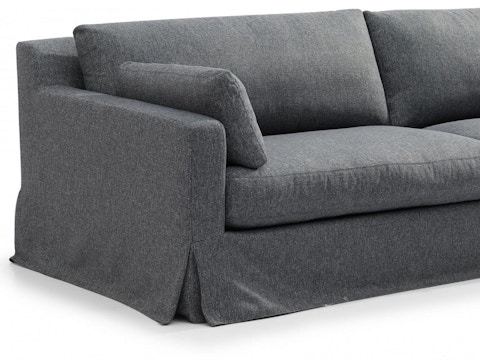 Jules Fabric Three Seater Sofa 10