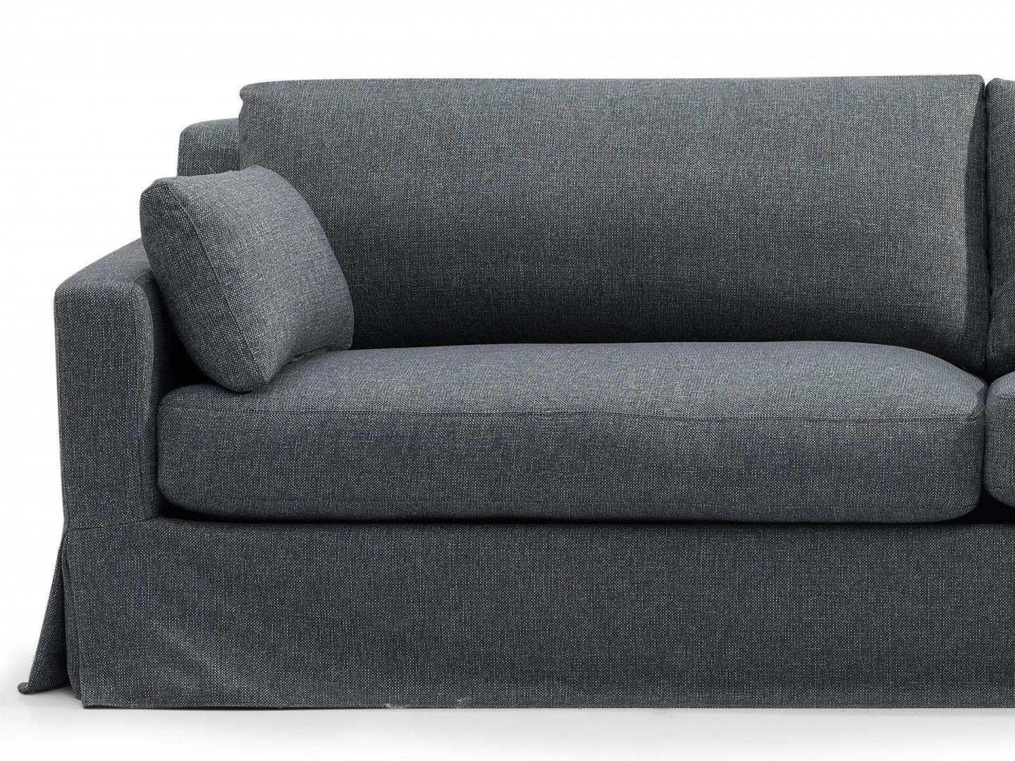 Jules Fabric Three Seat Sofa 9
