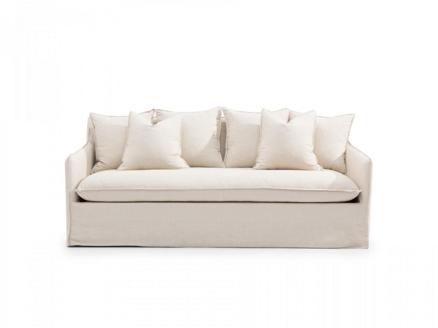 Coco Fabric Three Seat Sofa 7