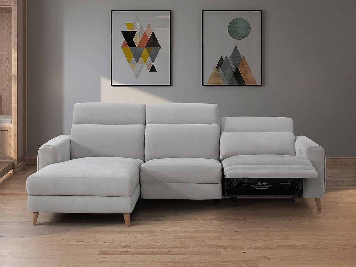 Lounge with chaise and recliner hot sale