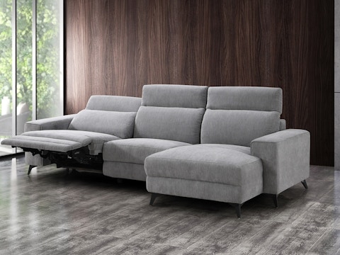 Tivoli Fabric Recliner Chaise Lounge 4