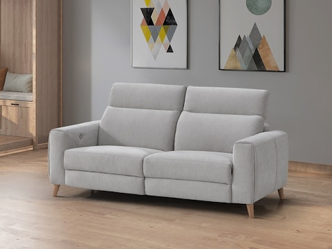 Carlsten Fabric Recliner Two Seater Sofa 4