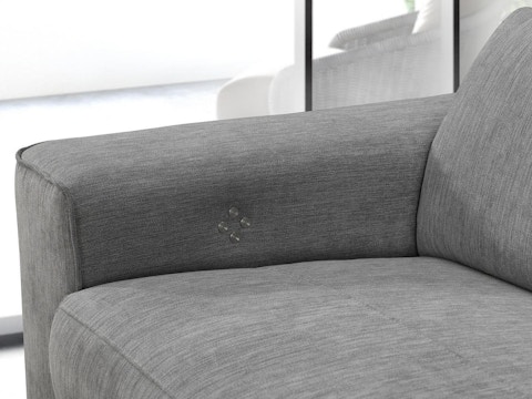 Tivoli Fabric Recliner Two Seater Sofa 5