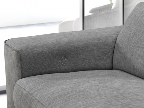 Tivoli Fabric Recliner Chaise Lounge 5
