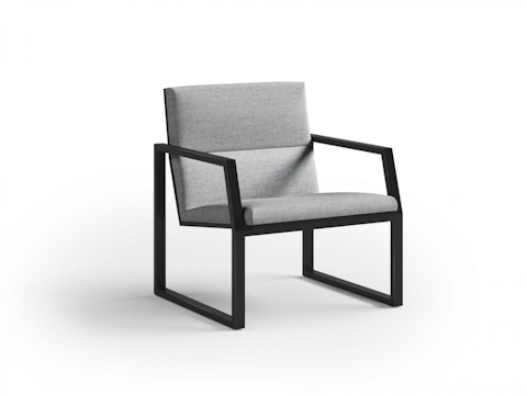 Invini Black Outdoor Dining Chair Set Of Two 2
