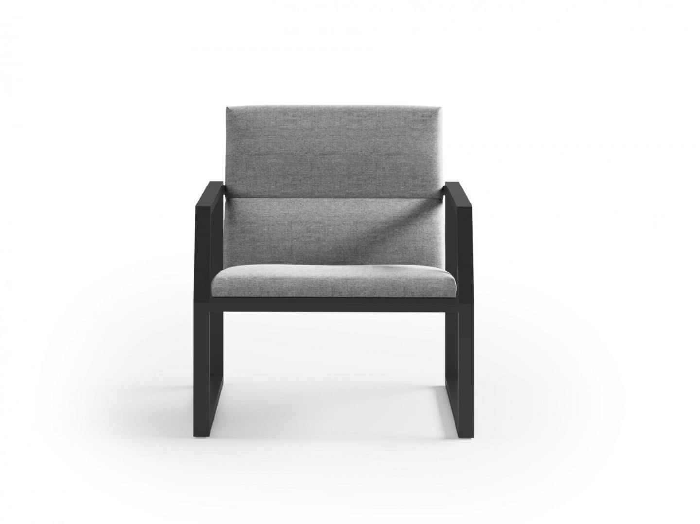 Invini Black Outdoor Dining Chair Set Of Two