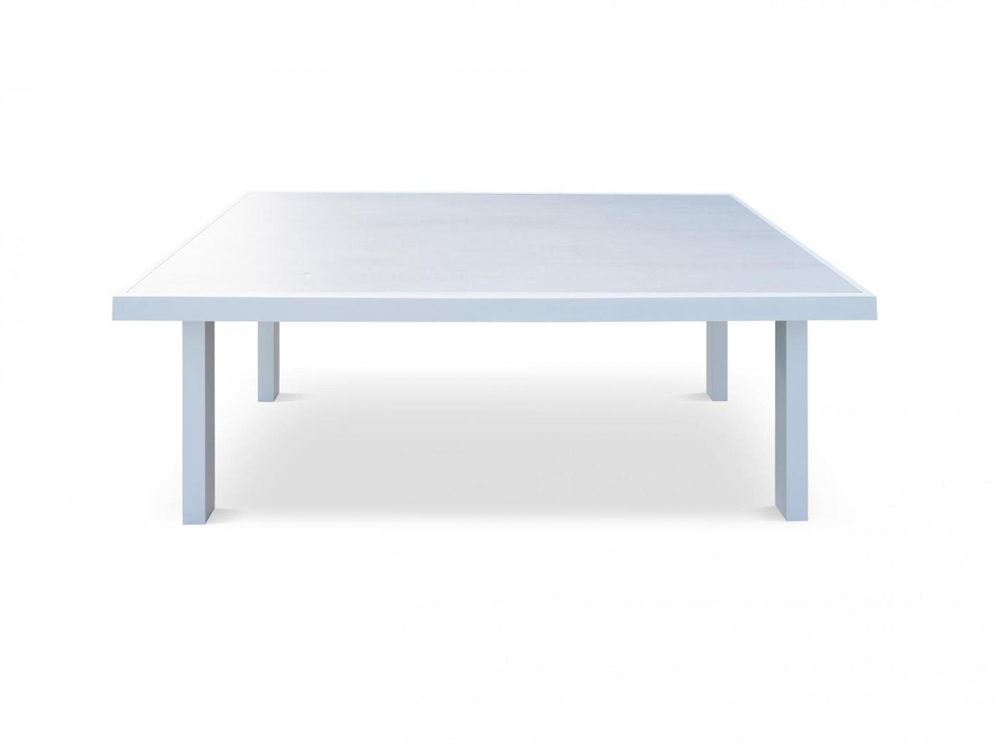 Invini White 7-piece Outdoor Ceramic Dining Set 6