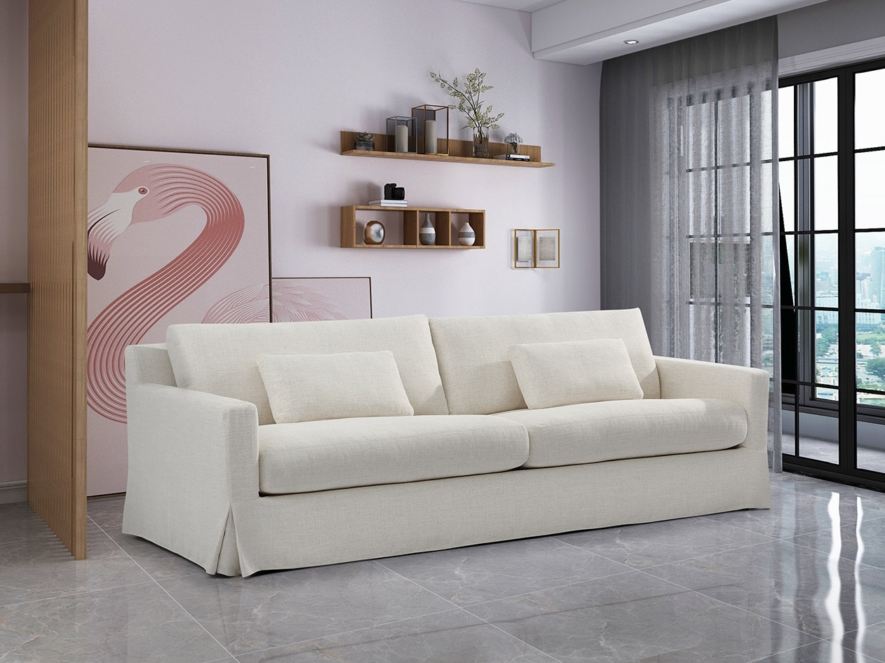 Jules Fabric Three Seat Sofa 3