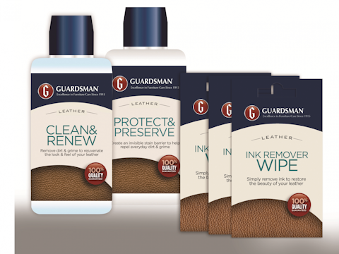 Guardsman Leather Lounge Care Collection, Mono 2