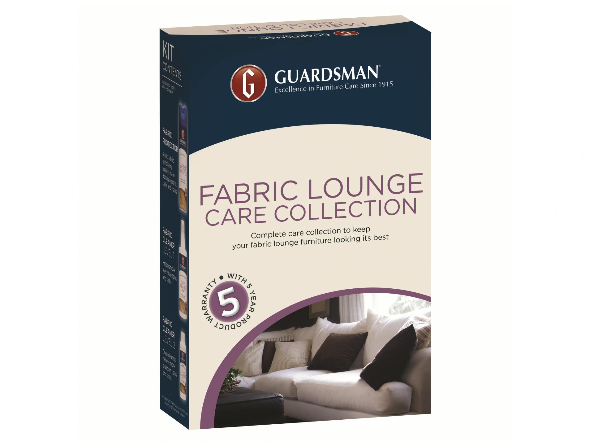 Guardsman Fabric Lounge Care Collection, Single 2-4 Seats