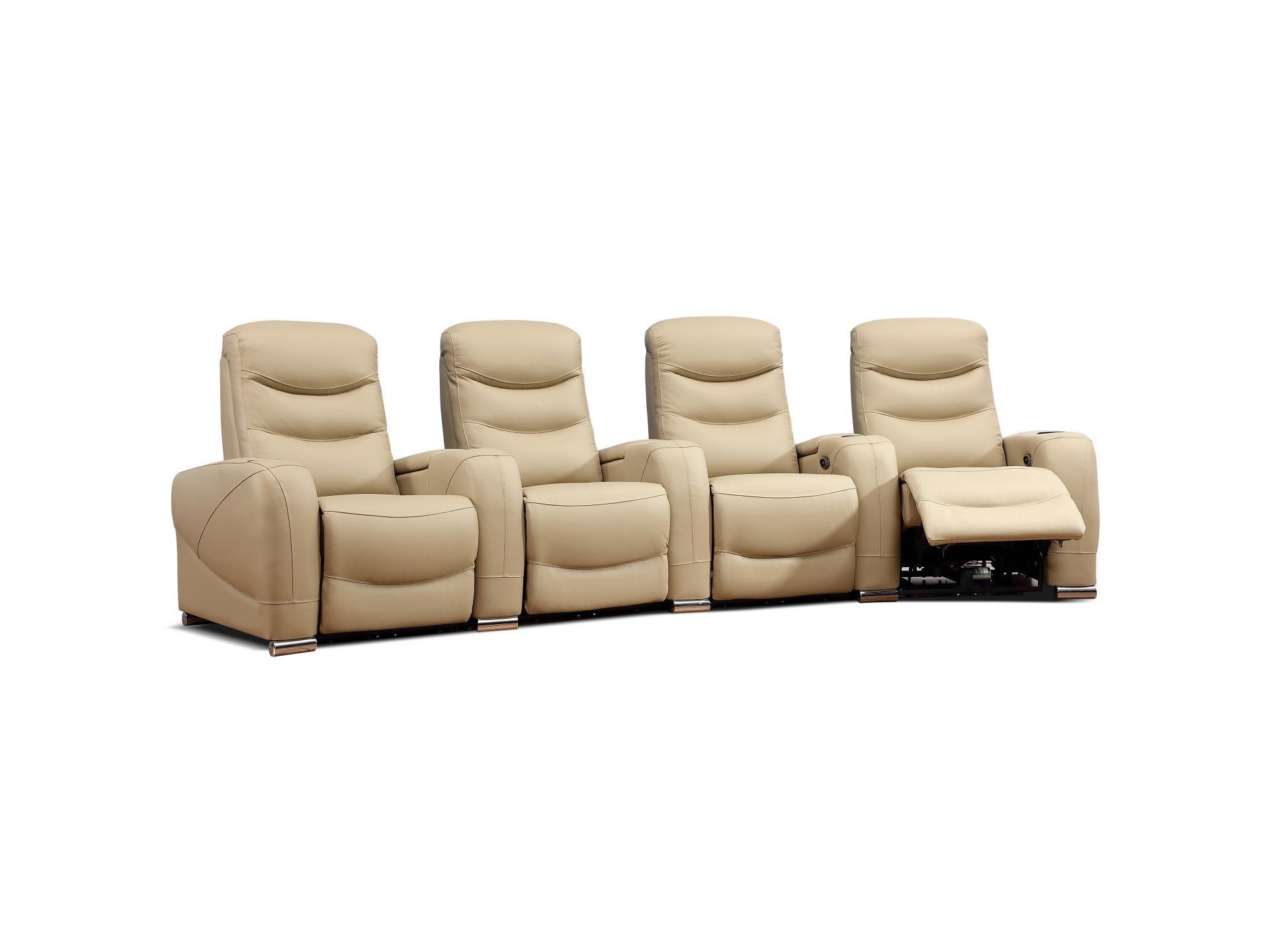 4 seater best sale home theatre recliner