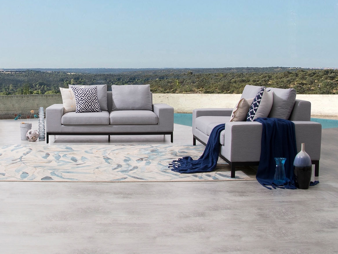 Jervis Outdoor Fabric Sofa Suite 2 + 2 2