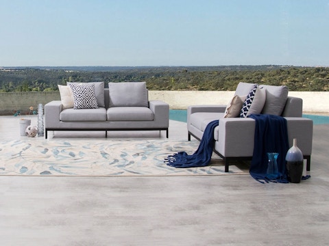 Jervis Outdoor Fabric Sofa Suite 2 + 2 2