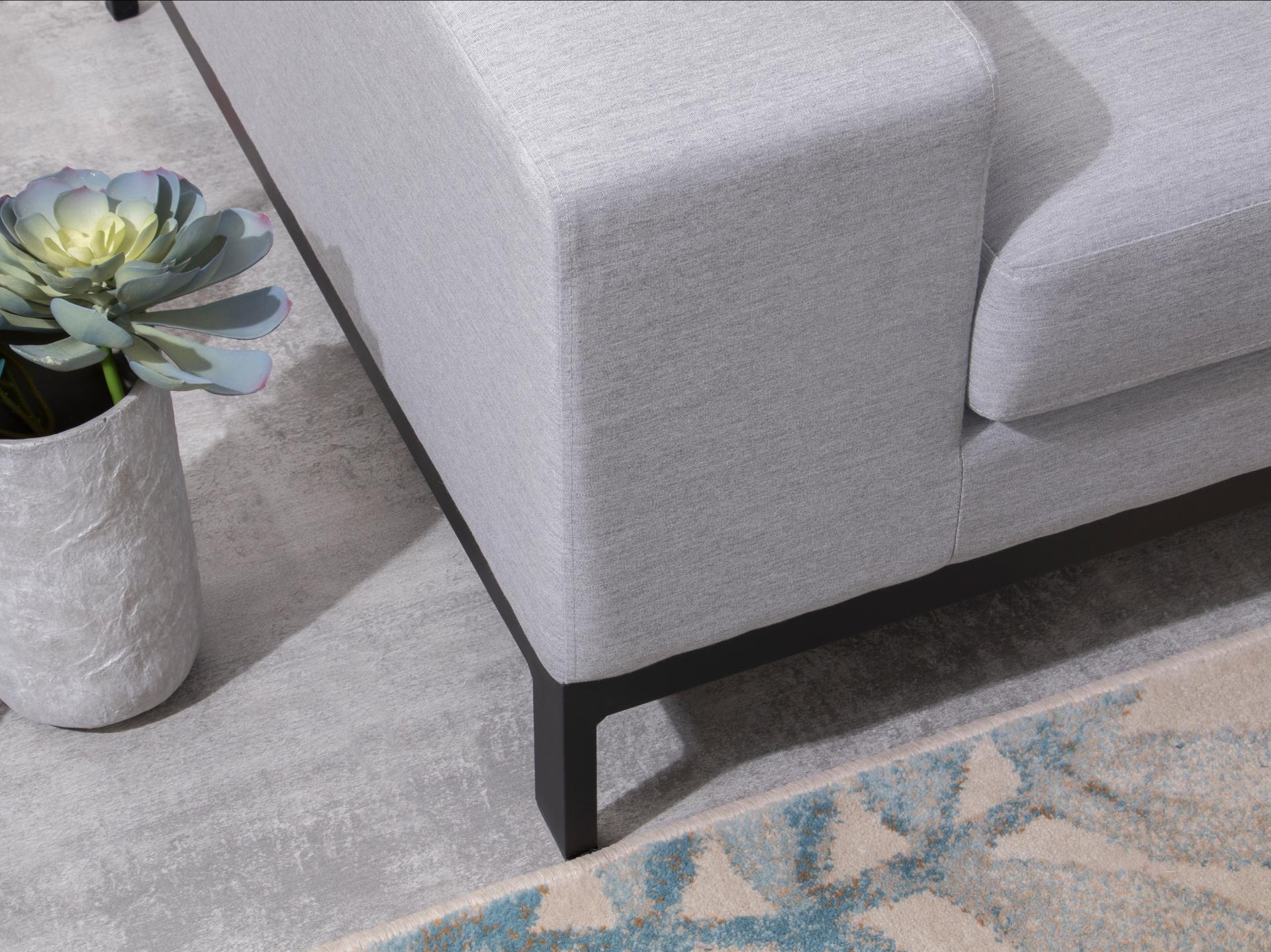 Jervis Outdoor Fabric Sofa Suite 2 + 2 With Ottoman 4